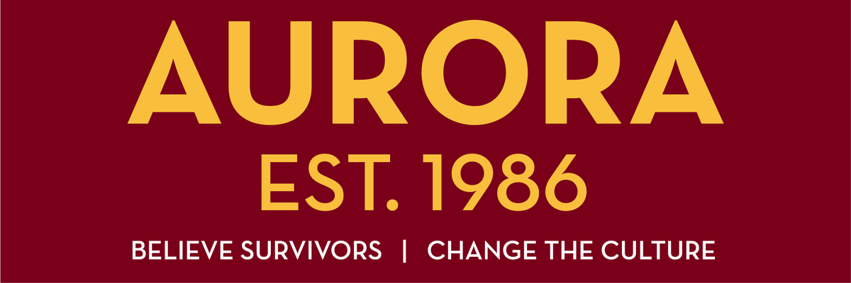 aurora established 1986 believe survivors change the culture
